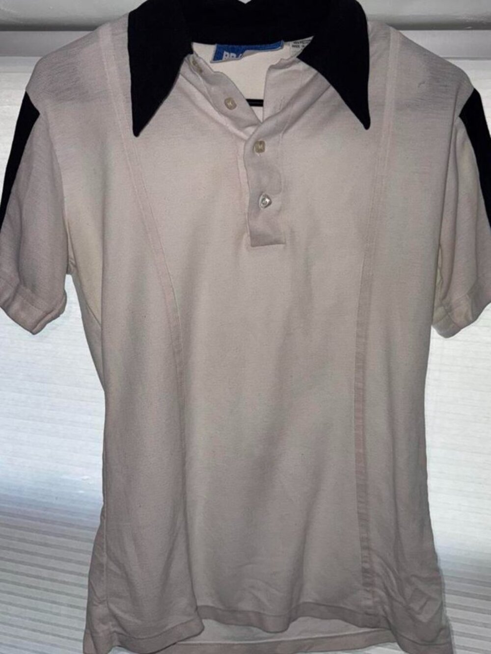 Bravado Grey and Black Polo Shirt Size M